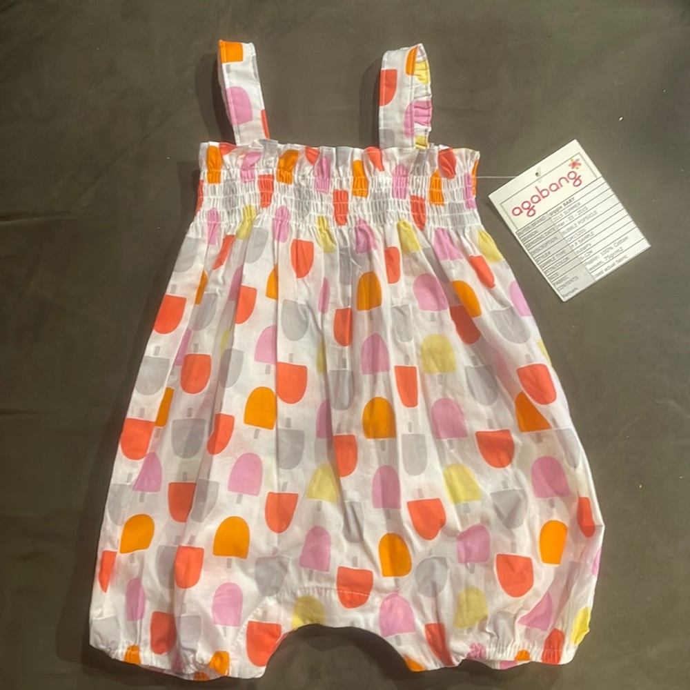 Agabang Poplin Popsicle Jumper